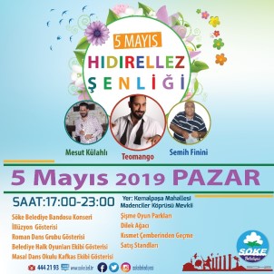 Söke'de Hıdırellez Coşkusu Yaşanacak