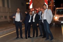 YAYA KALDIRIMI - Başkan Arı, Gece Lale Caddesinde Yürütülen Çalışmaları Denetledi