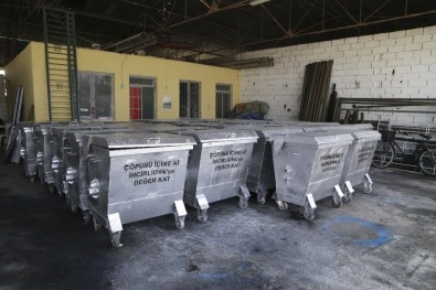 Efeler Belediyesi, İncirliova'ya Çöp Konteynırı Hibe Etti