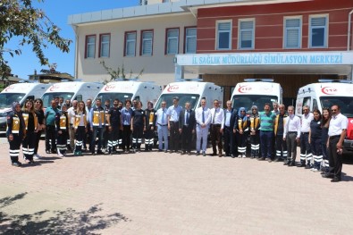Elazığ'da Yeni 6 Ambulans Hizmete Girdi
