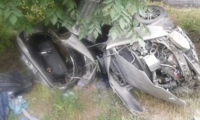 Kırşehir'de Kontrolden Çıkan Otomobil Takla Attı Açıklaması 1 Ölü