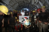 İŞ SAĞLIĞI - Küresel Sendika Genel Sekreter Yardımcısı Kemal Özkan, Madende İftar Açtı