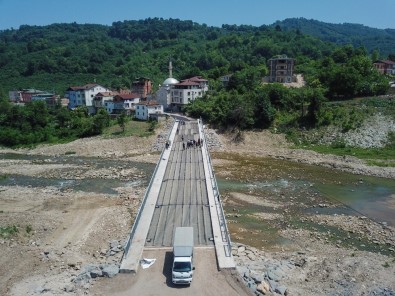 Selde Yıkılan Kaleönü Köprüsü Hizmete Giriyor