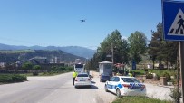 TRAFİK MÜDÜRLÜĞÜ - Trafik'te Bayram Öncesi Drone Destekli Denetimler Arttı