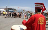 LÜBNAN - Alanya'da Yılın İlk Kruvaziyer Turistlerine Mehterli Karşılama