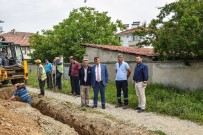 DOĞALGAZ HATTI - Başkan Çatal, Doğalgaz Çalışmalarını Yerinde İnceledi