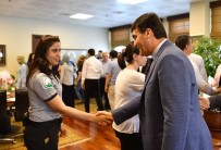 BAYRAMLAŞMA - Başkan Dündar Personel İle Bayramlaştı