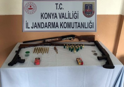 Konya'da Silah Operasyonu