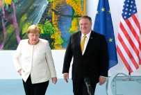 ANGELA MERKEL - Merkel, Pompeo İle Görüştü