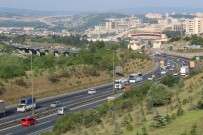 TEM'de Bayram Yoğunluğu Başladı