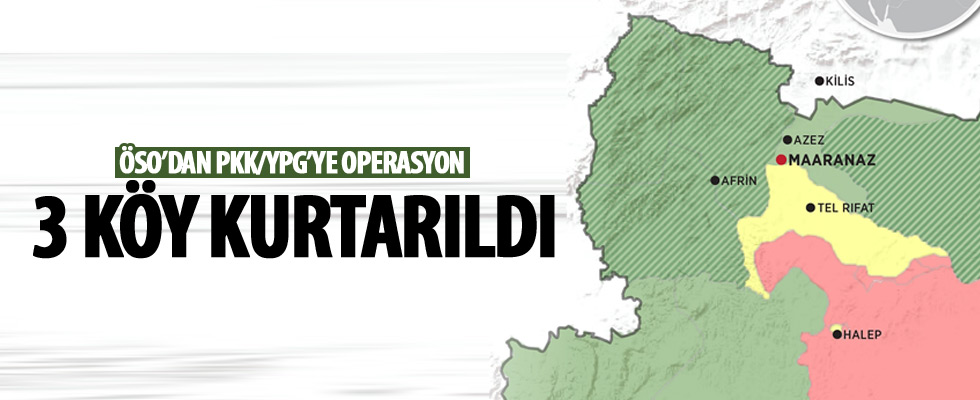 ÖSO, YPG/PKK'ya operasyon