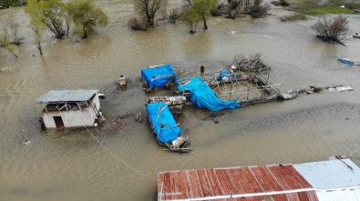 Erzincan'daki Sel Felaketi Havadan Görüntülendi