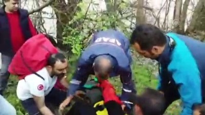 Tunceli'de Kayalıklardan Düşen Kişi AFAD Ekiplerince Kurtarıldı
