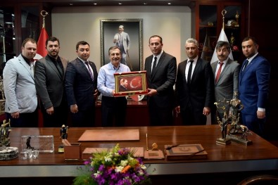 Başkan Ataç'a Ziyaretler Sürüyor