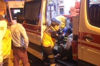 YEDIKULE - Fatih Yedikule'de Binanın Tabanı Çöktü Açıklaması 1'İ Çocuk 5 Kişi Yaralandı