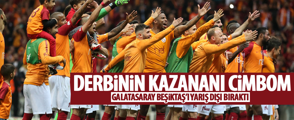 Galatasaray derbide liderliğe yükseldi