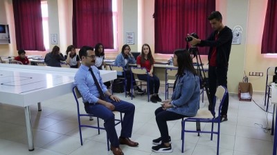Hatay'da Lise Öğrencilerinden Gazeteciliğe İlk Adım