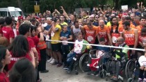 OMURİLİK FELÇLİLERİ - İzmir'de 10 Bin Kişi, Koşamayanlar İçin Koştu
