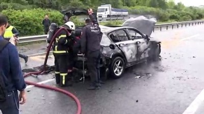 Trafik Kazası Anadolu Otoyolu'nda Ulaşımı Aksattı