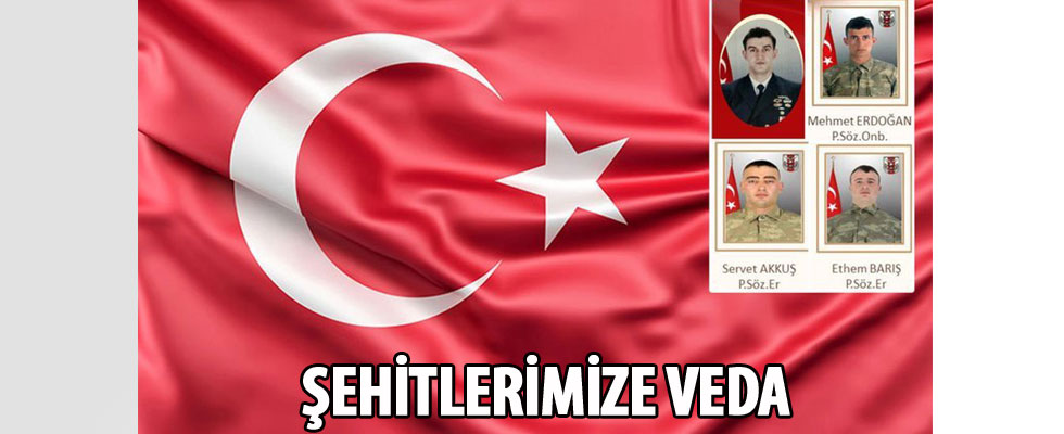 Türkiye şehitlerini uğurluyor!