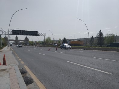 Ankara'da Polis Uygulama Noktasına Araç Daldı Açıklaması 1 Polis Şehit