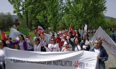Bursa'da LÖSEV'den Sağlıklı Yaşam Yürüyüşü