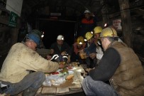 Madencilerin Yerin 300 Metre Altında İlk Sahuru