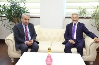 AVNI ORAL - Erdem'den Kaymakam Oral Ve Emniyet Teşkilatına Ziyaret