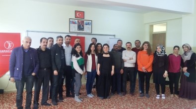 Ergani'de Öğretmenlere Drama Eğitimi Verildi