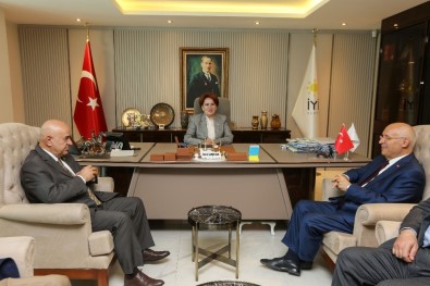 Fethi Yaşar'dan Akşener'e Teşekkür Ziyareti