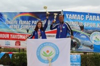 ALEYNA - Nilüferli Yamaç Paraşütçüleri Hedefe Atladı