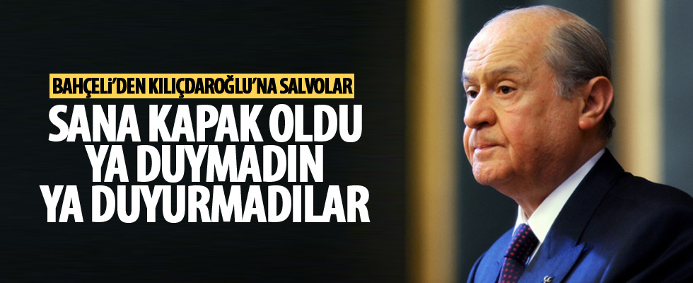 Bahçeli'den Kılıçdaroğlu'na tepki!