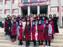 AYAKKABI TAMİRCİSİ - Şehit Hasan Yılmaz KAİHL Proje Okulu Öğrencileri Adliye'de