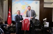 HİDAYET TÜRKOĞLU - Türkoğlu, Vali Yazıcı'yı Ziyaret Etti