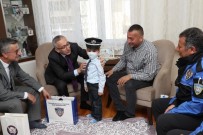 POLİS KIYAFETİ - Lösemili Küçük Çınar'ın Polis Kıyafeti Giyme Hayali Gerçek Oldu