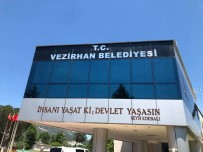 VEZIRHAN - Belediye Binasının Yazısı Değiştirildi