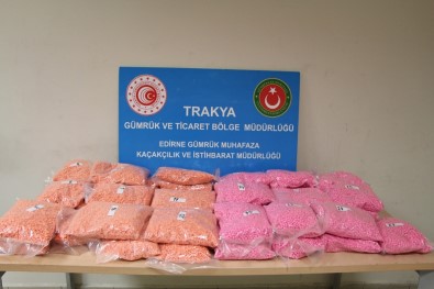 Kapıkule'de Uyuşturucu Tacirlerine Ağır Darbe Açıklaması Tam 8 Milyon TL