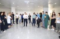 BAYRAMLAŞMA - Kepez Devlet Hastanesinde Geleneksel Bayramlaşma