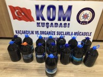 Kuşadası'nda Kaçak İçki Operasyonu