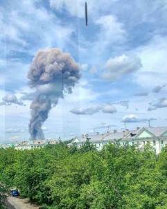 Rusya'da Mühimmat Fabrikasında Büyük Patlama Açıklaması 19 Yaralı