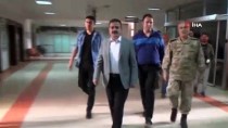 İDRIS AKBıYıK - Vali Akbıyık, Yaralı Askeri Ziyaret Etti