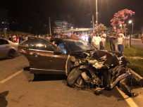 Alanya'da Kazada Ölümden Dönen Sürücü, Otomobili Bırakıp Kaçtı