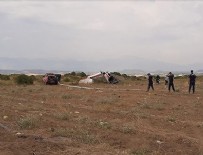Antalya'da sivil eğitim uçağı düştü