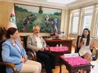 Başkan Başdeğirmen'den, Çin TV'sine Gül Röportajı