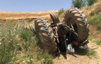 Batman'da Traktör Devrildi Açıklaması 1 Ölü