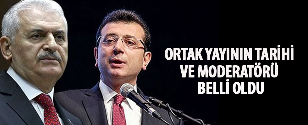 Binali Yıldırım ile Ekrem İmamoğlu'nun ortak yayınının ne zaman yapılacağı açıklandı