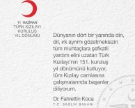 Bakan Koca'dan Kutlama Mesajı