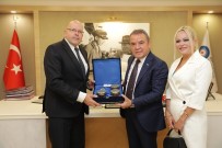 LETONYA - Başkan Böcek'ten Letonya-Antalya İlişkilerine Tam Destek