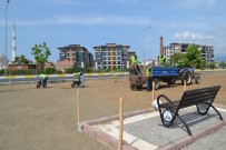 HASAN ARSLAN - Edremit'te Yeşil Alan Çalışmaları Devam Ediyor