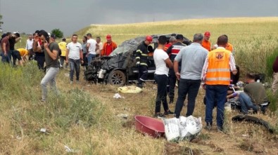 Kırıkkale'de Feci Kaza Açıklaması Aynı Aileden 2'Si Çocuk 7 Yaralı
